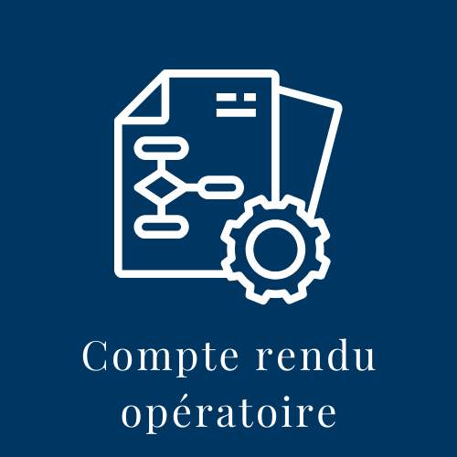 Compte rendu opératoire
