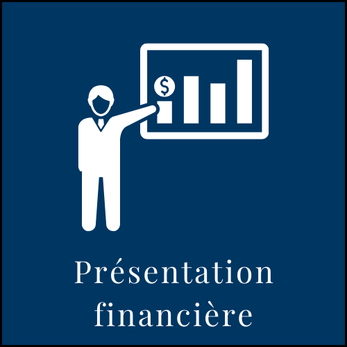 Présentation financière
