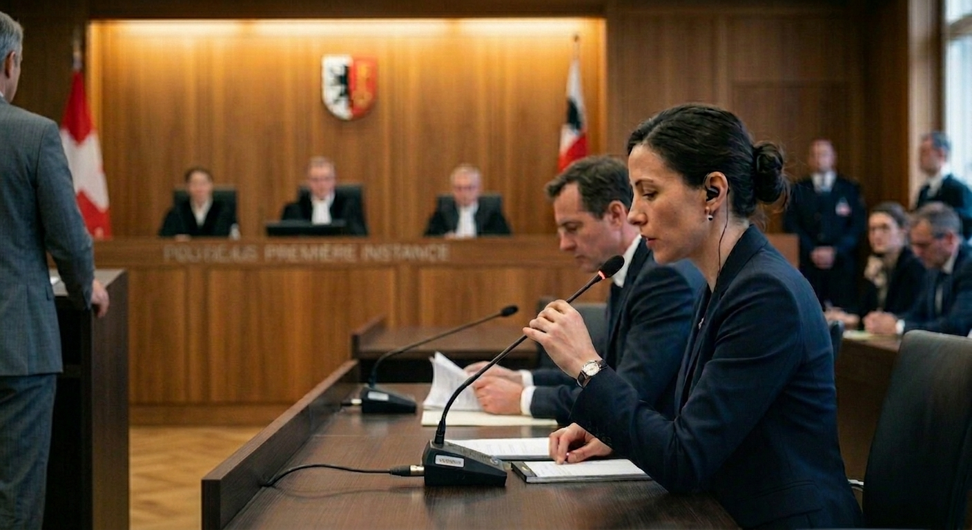 Interprétation judiciaire Suisse Interprète judiciaire suisse accrédité